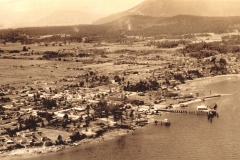 old photo of sidney waterfront